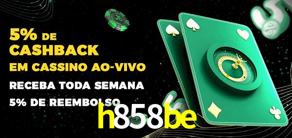 Promoções do cassino ao Vivo h858be